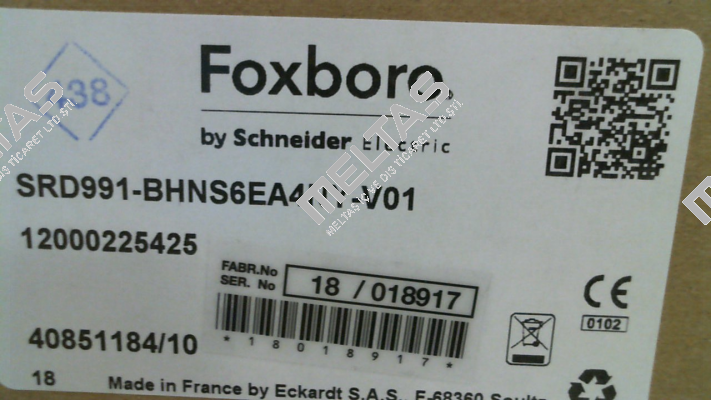 SRD991-BHNS6EA4NY-V01 Foxboro
