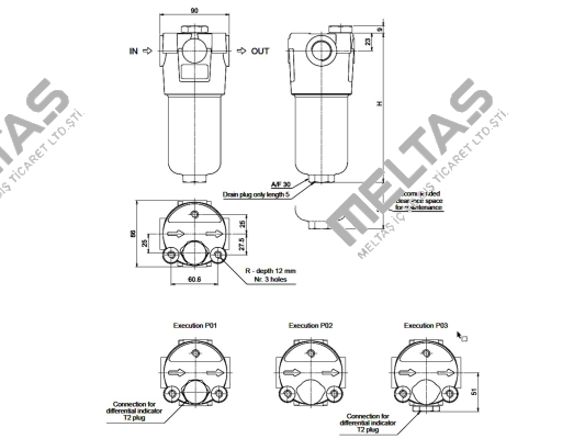 FMM-050-4-B-A-D-A06-N-P01 MP Filtri