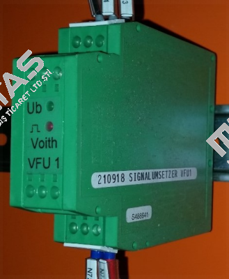 VFU1, serial no: S488641  Voith