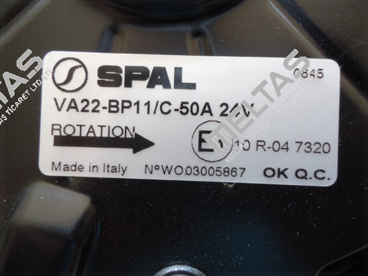 VA22BP11C50A SPAL