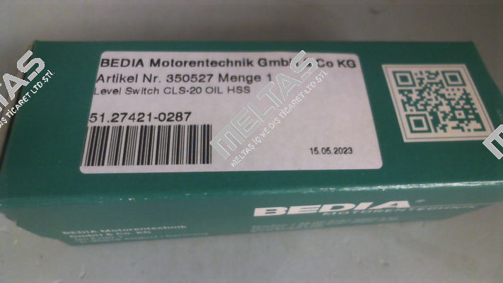 P/N: 350527 Type: CLS-20 Bedia
